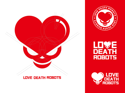 LOVE DEATH ROBOTS branding design icon illustration illustrations logo