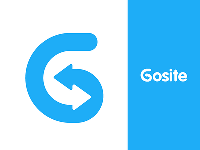 Gosite app arrow branding company design icon illustration illustrations logo