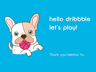 dribbble first shot first shot hello dribbble lets play