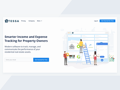 Landing Page Header