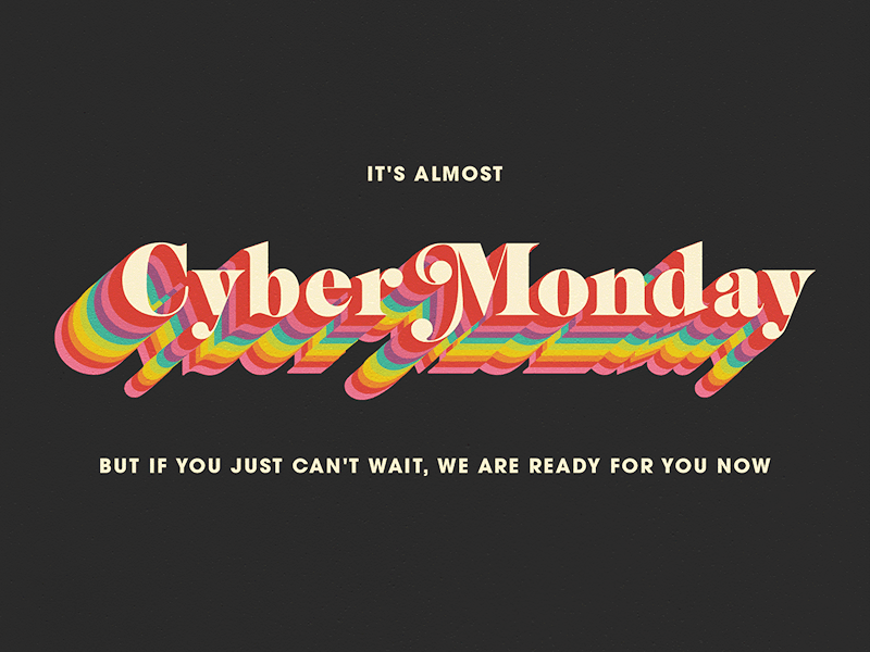 Cyber Dribble 1970s cleobella cyber monday gif rainbow sale