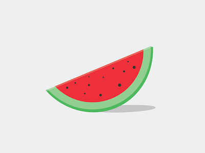 Watermelon design doodle fruit icons illusration logo vector watermelon
