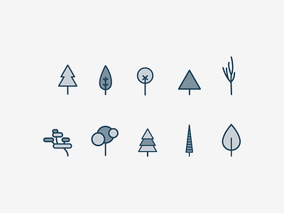 Tree icons