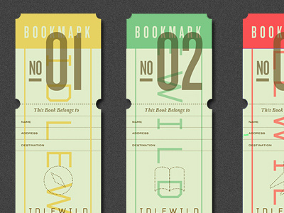 You are here ↓ bookmark bookstore branding icons idlewild typography