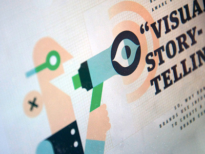 Visual Storytelling edenspiekermann eye eyeball icons infographics loudmouth storytelling typography