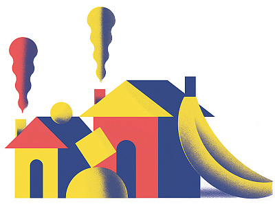 Mi Casa es Su Casa architecture banana illustration inspiration sight seeing spain style travel
