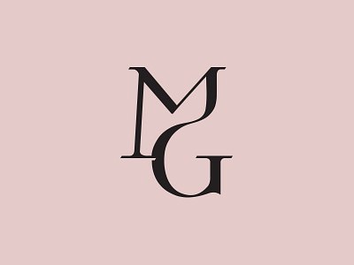 Meredith Gwen branding feminine side girly interior design logo monogram typography
