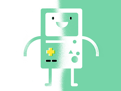Who wants to play video games? adventure time beemo bmo fan art illustration robot