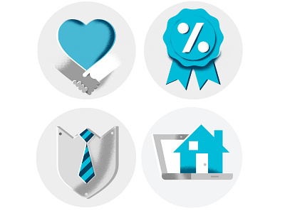 Home-Owner Icons buying home owner house icons illustration lending