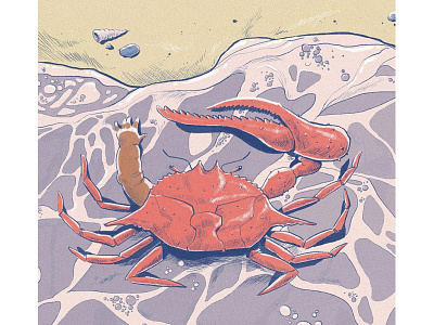 Chapter 2 cartoon cartooning crab fantasy illustration ocean sea