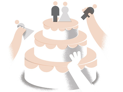 They do. editorial illustration illustration marriage marriage equality penn law journal wedding wedding cake