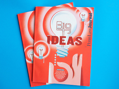 My First Cover! cover editorial illustration hand idea ideas light bulb magazine