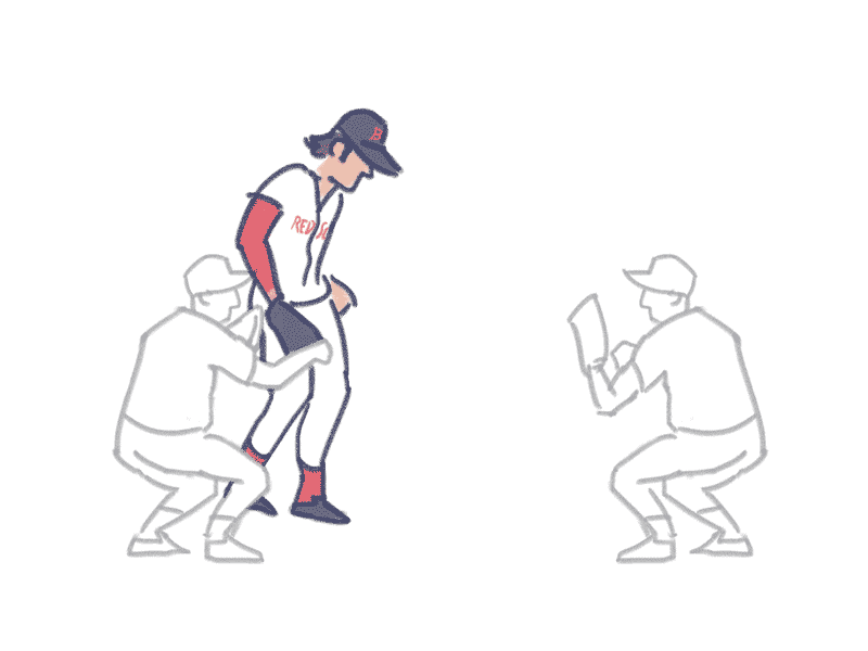 ESPN—Red Sox animations! animation baseball dance espn frame by frame michael jackson red sox