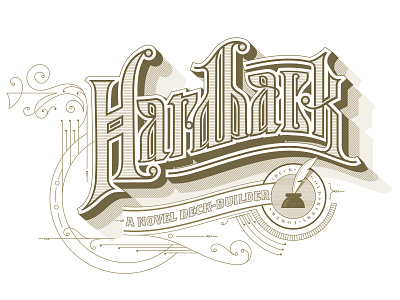 Hardback Lettering games graphic design lettering sanborn maps table top game typography