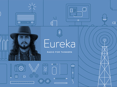 Eureka Podcast Interview! baron fig editorial illustration eureka feature illustration interview pod cast