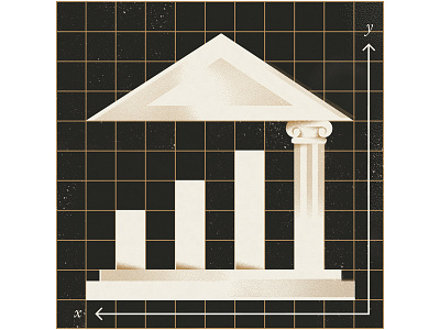 Best Bank Stocks (Fortune Magazine) bank editorial illustration finance fortune graph magazine money