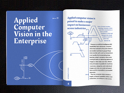 Computer Vision book computer vision ediotorial design graphic design layout print design typography