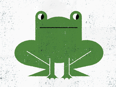 Mr. Froggy animals frog froggy geometric illustration texture