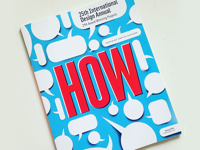 HOW magazine cover editorial editorial design how how-magazine magazine magazine cover publication