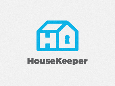 House Keeper Logo alxandr house keeper housekeeper identity logo logomark mark