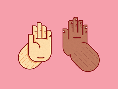 High five, brah brah hands high five high five illustration silly