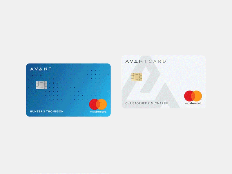 Avant Credit Card by Alex Schultz for Avant Design on Dribbble Avant Credit Card by Alex Schultz for Avant Design on Dribbble