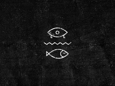Evolution black black and white evolution eye fish icon white