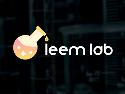 Leemlab - Brand Logo branding branding logo design graphic design lab logo logo ui ux