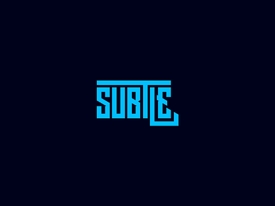 Subtle - Logo