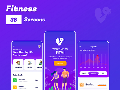 Fitvi - Fitness app