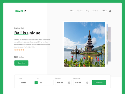 Travel Landing Page graphic design holiday landing page travel travel landing page uiux ux website