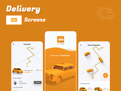 Taxi Booking Mobile App