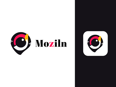 Moziln-Logo branding design logo logo design minimal typography ui unique unique logo ux vector