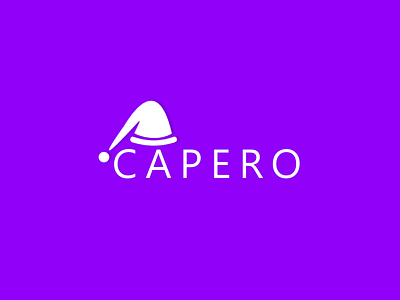 Capero Logo branding cap logo capero logo creative logo graphic design icon text design text logo typography uiux