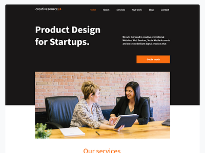 Creativesource24 - Agency website