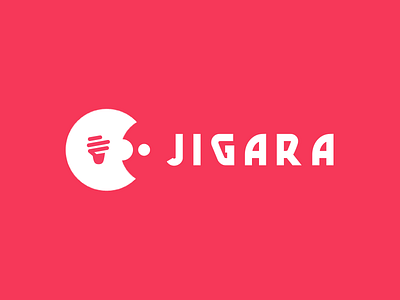 Jigara -Logo branding circle logo creative circle graphic design creative logo creative moon shape logo graphic design logo moon shape typography ui ux vector