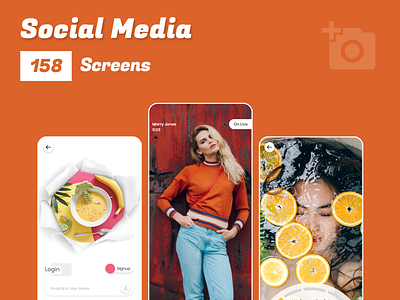 Social Media App Design adobe xd app design figma graphic design minimal app design social app design social media app ui ux