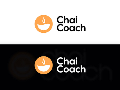 Chai Coach -Logo branding chai coach cup logo design graphic design logo tea cup typography ui ux