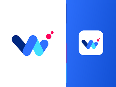 W - Creative logo branding creative logo design graphic design illustration logo typography ui ux w creative logo w logo