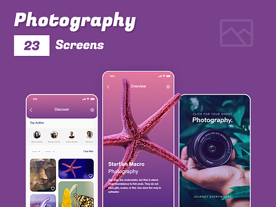 Photo Community App app design design graphic design photo community app photographer social medial app ui ux
