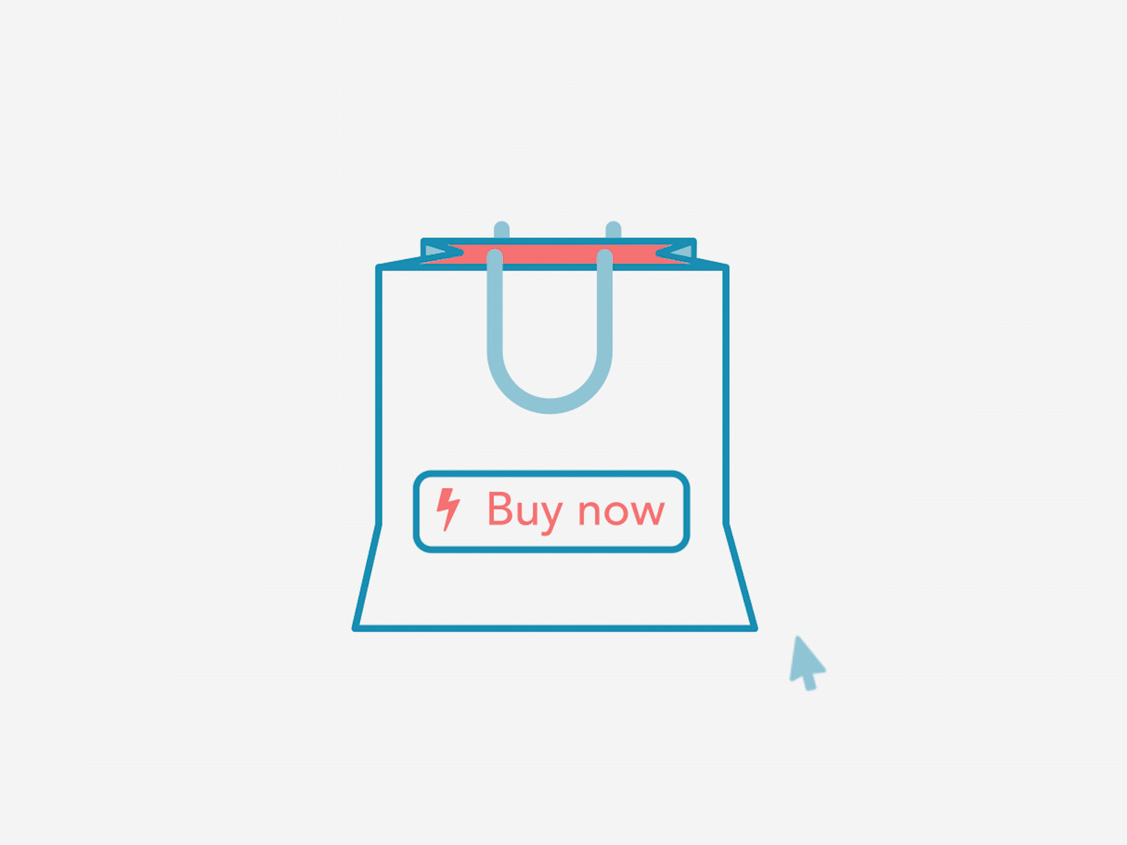 Buy Now buy now buying design illustration motion design motion graphic onboarding illustration shopping bag