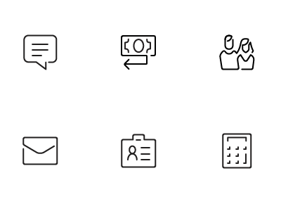 Mobile UI Iconset