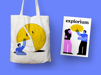 Explorium illustration set adobeillustrator creative digitalart explore graphicdesign illustration illustrationkit magazine mockup presentation studio totebag vector visual