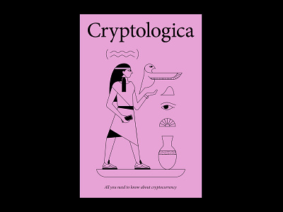 Cryptologica illustrations set