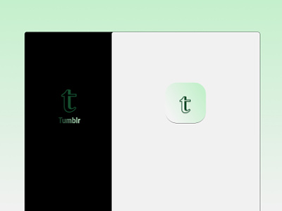 Tumblr App Logo Design