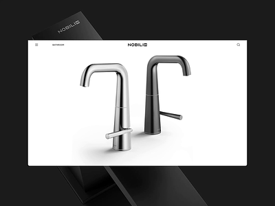 Nobili - About about behance detail dribbble ecommerce inspiration minimal scroll ui ux web web design website