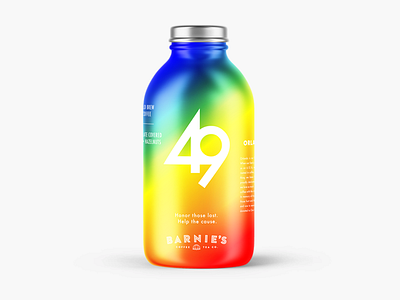 49 Cold Brew 49 beverage bottle brew coffee container futura lgtb orlando pulse rainbow retail