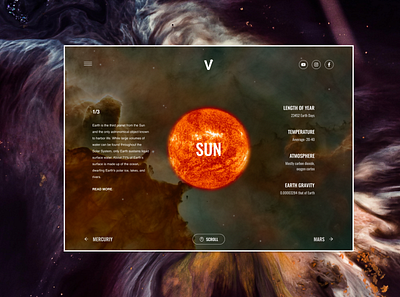 Sun-galaxy website branding dashboard design earth website galaxy website illustration logo mobile app moon planets website sun ui ux ui vector web design