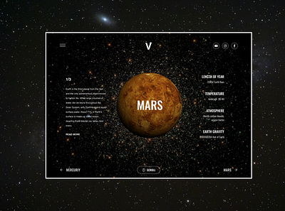 Mars Website branding dashboard design earth website galaxy galaxy website illustration logo mars mobile app stars sun ui ux ui vector web design