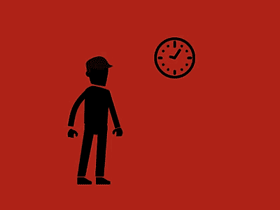 'Case of the Mondays' motion graphics motion gif characters animation after effects